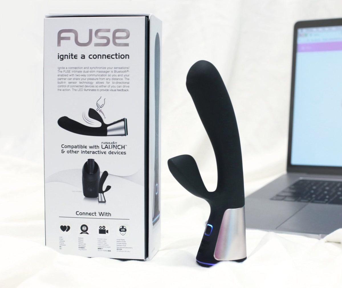 Vibrador Interactivo Fuse Kiiro° Tokens - Fucsia