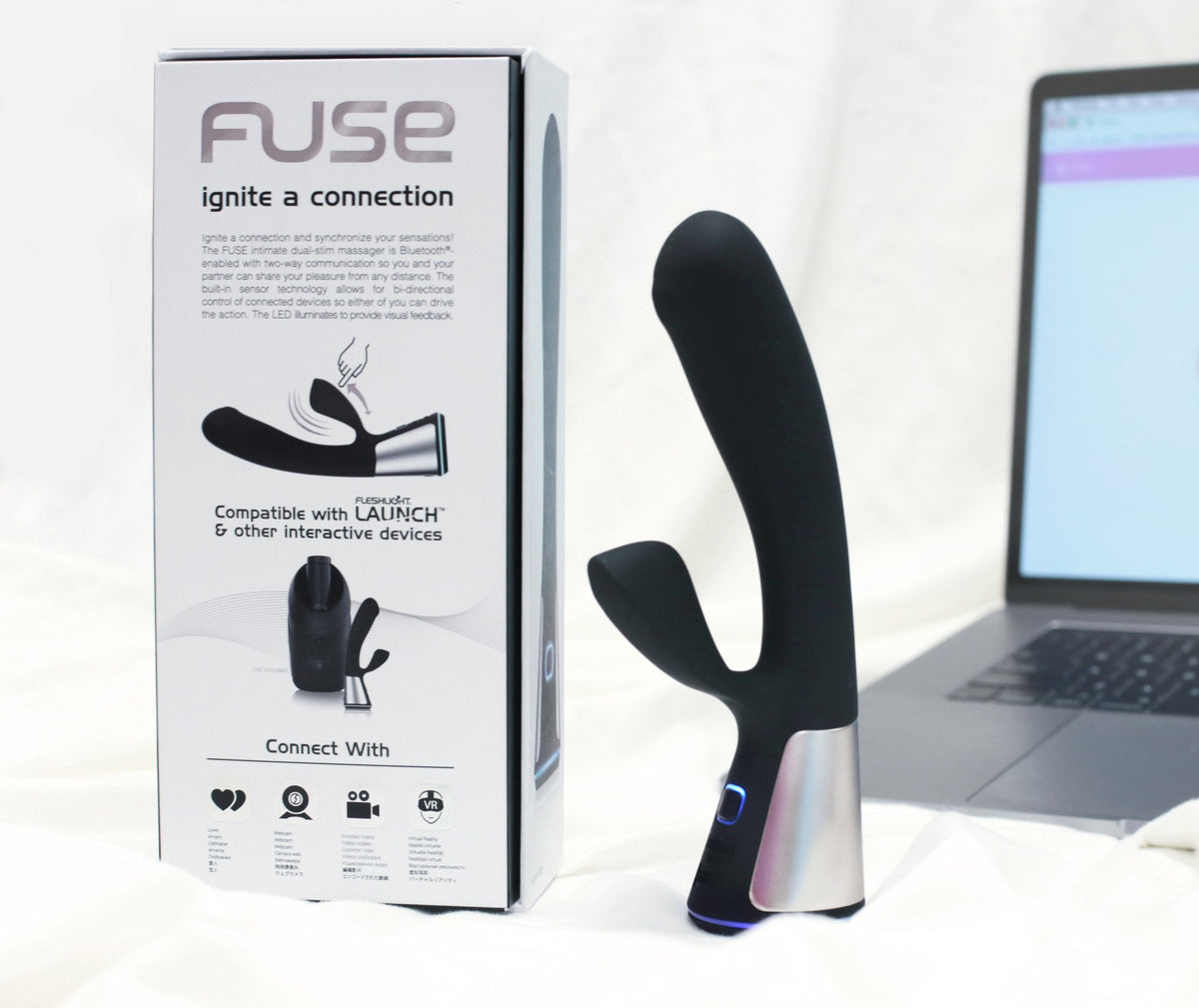 Vibrador Interactivo Fuse Kiiro° Tokens - Fucsia