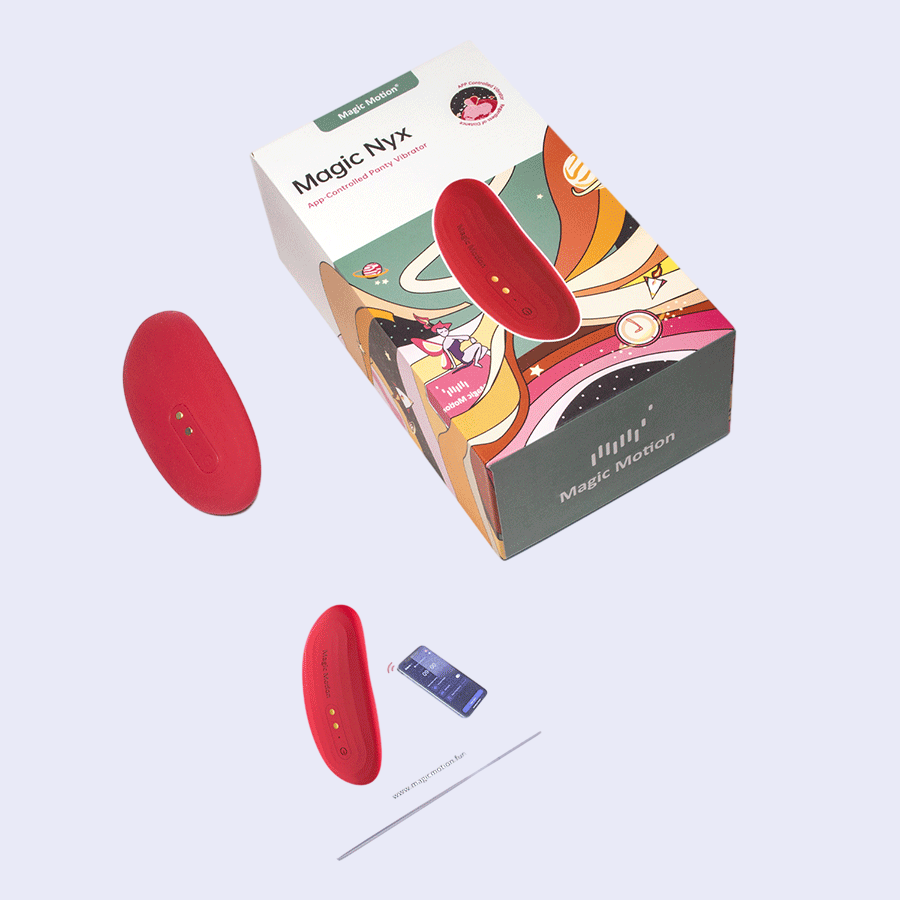 Magic Motion Magic Nyx Panty Vibrador de Clítoris Controlado por APP