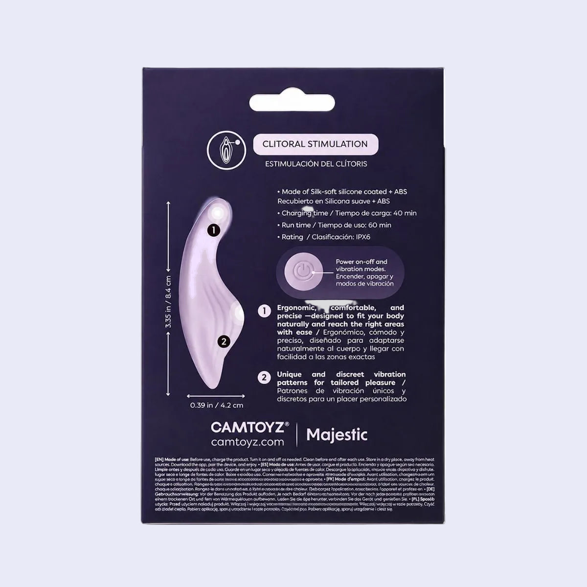 Panty Vibrador Tinker Majestic