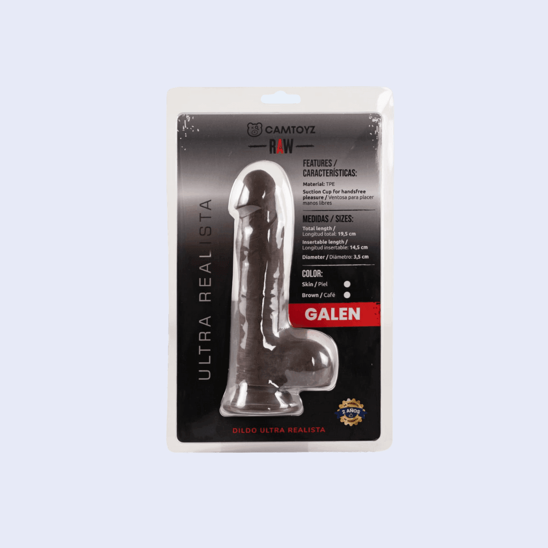 Consolador Ultra Realista Galen 19.5 cm
