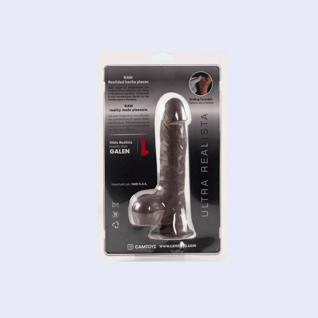 Consolador Ultra Realista Galen 19.5 cm