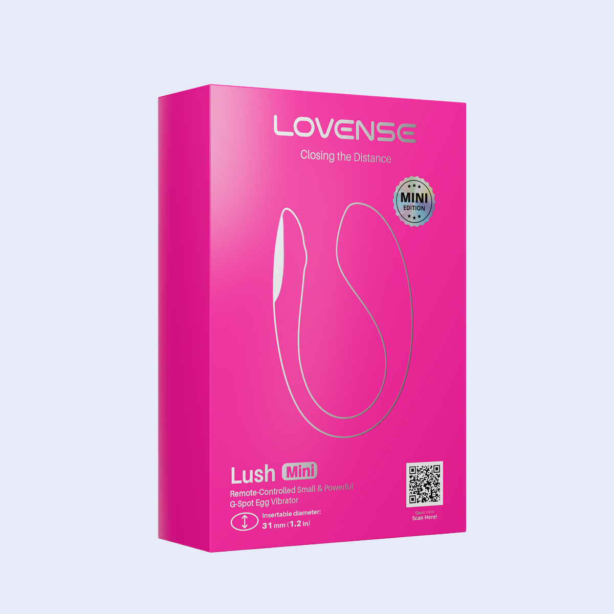 Lush Mini: Vibrador de Huevo para Punto G con Control Remoto