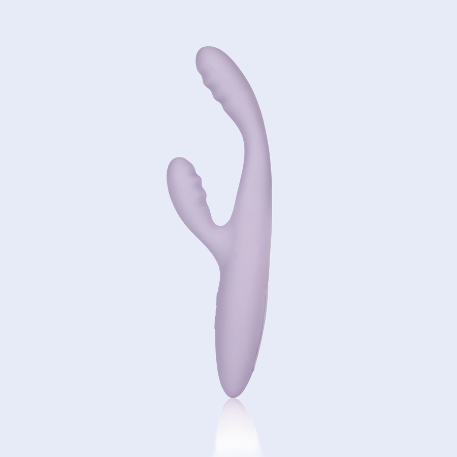 Vibrador Doble Estimulación Cici + 2 Lila Pastel Controlado por APP Global By Svakom