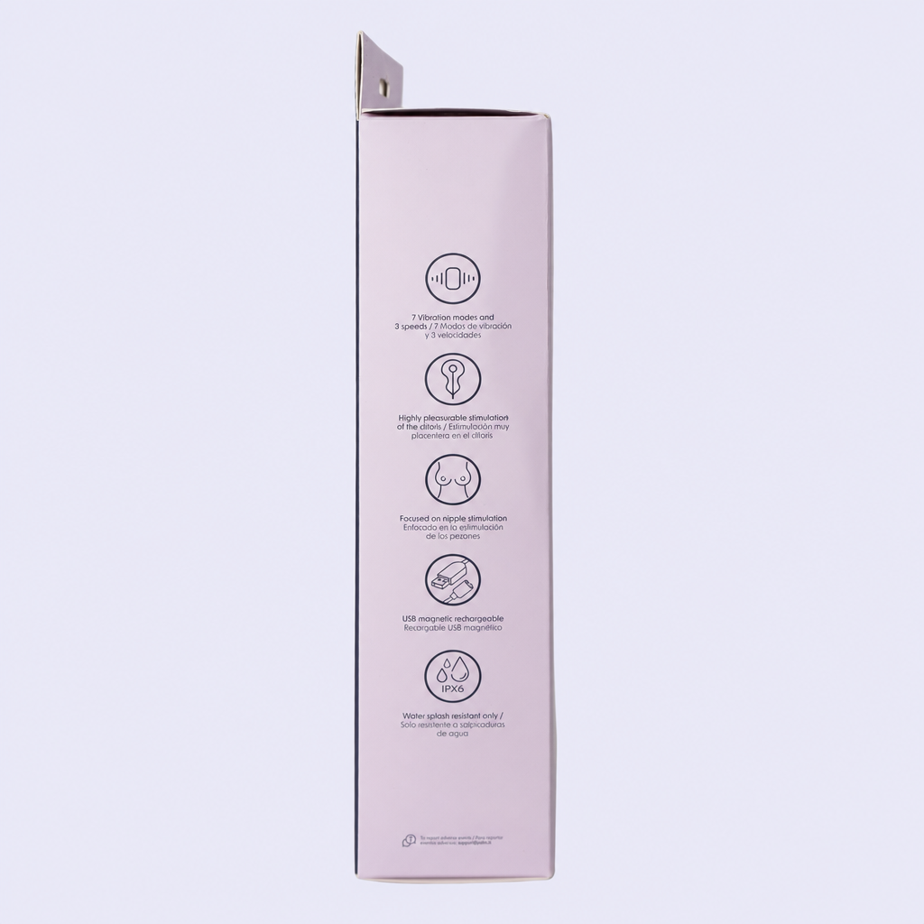 Teesy Vibrador Clitorial y de Pezones Camtoyz Majestic Recargable USB