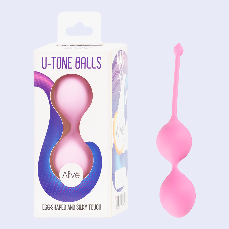 Alive U-Tone Balls Pink | Bolas Kegel Rosadas