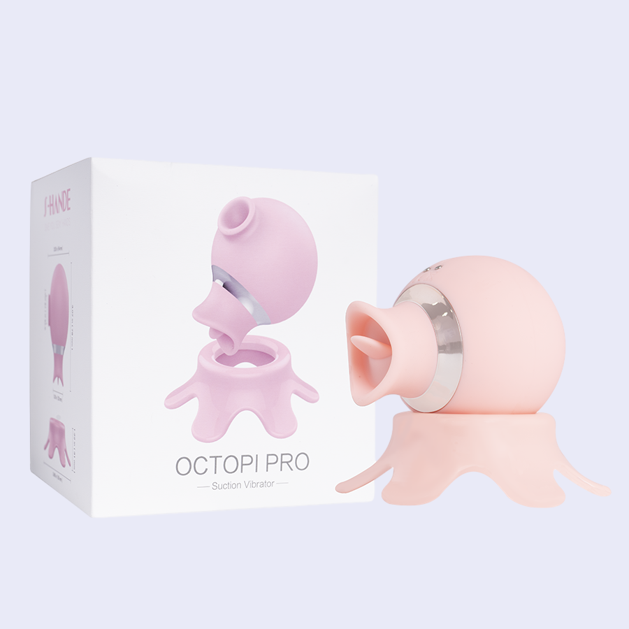 Shande Octopi Pro: Succionador de Clítoris con Lengua