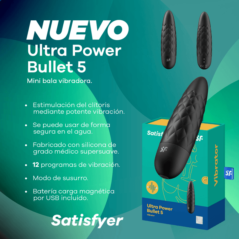 Satisfyer Ultra Power Bullet 5 - La Pepa