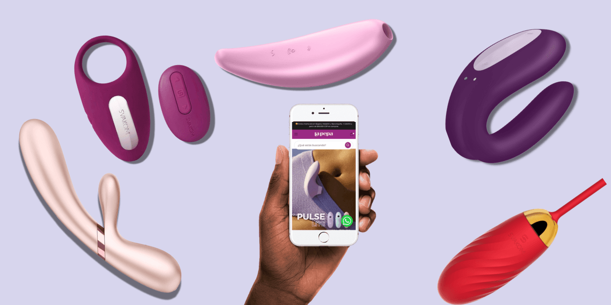 Juguetes sexuales con control remoto y app - guía La Pepa