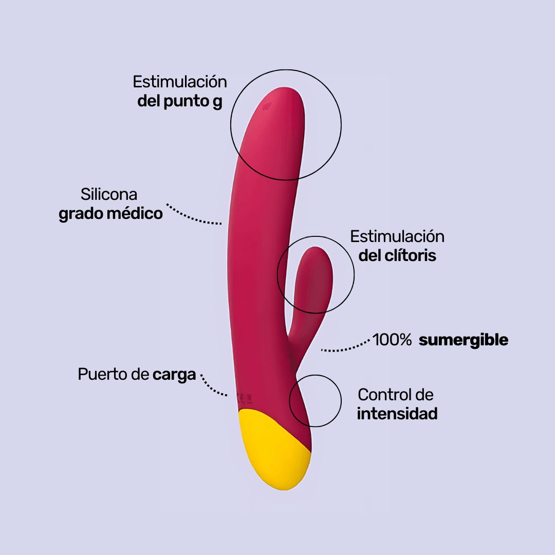 Romp Jazz Vibrador Conejo | Envío gratuito | La Pepa ®