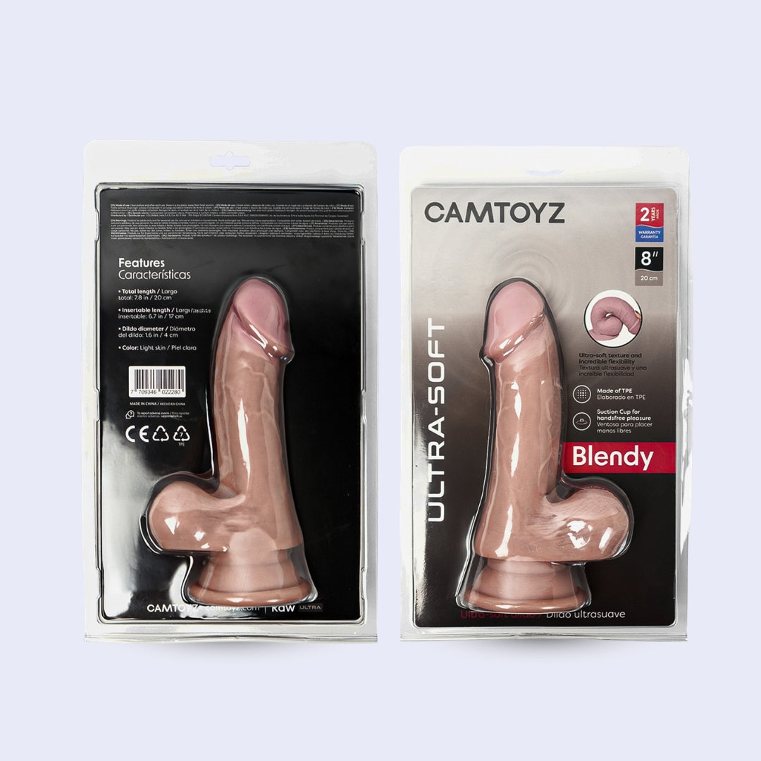 Dildo Realista Blendy Ultrasuave con Ventosa - Camtoyz