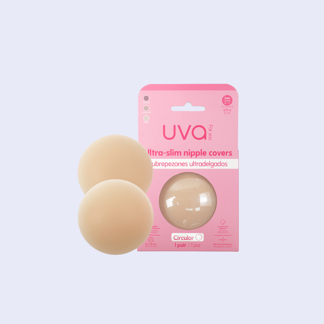 Cubrepezones UVA de Silicona Ultradelgados