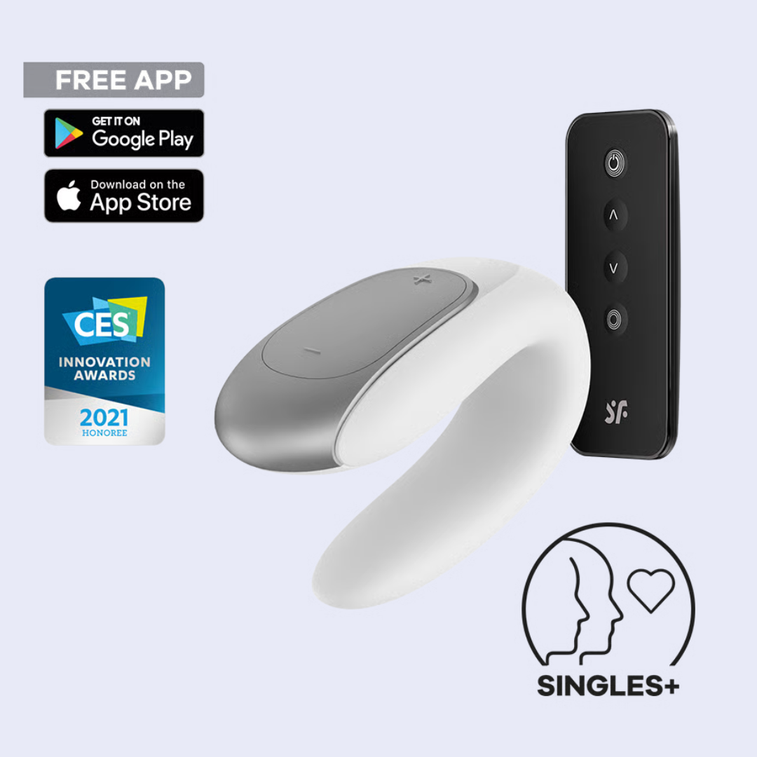 Satisfyer Double Fun - Vibrador para Parejas con App
