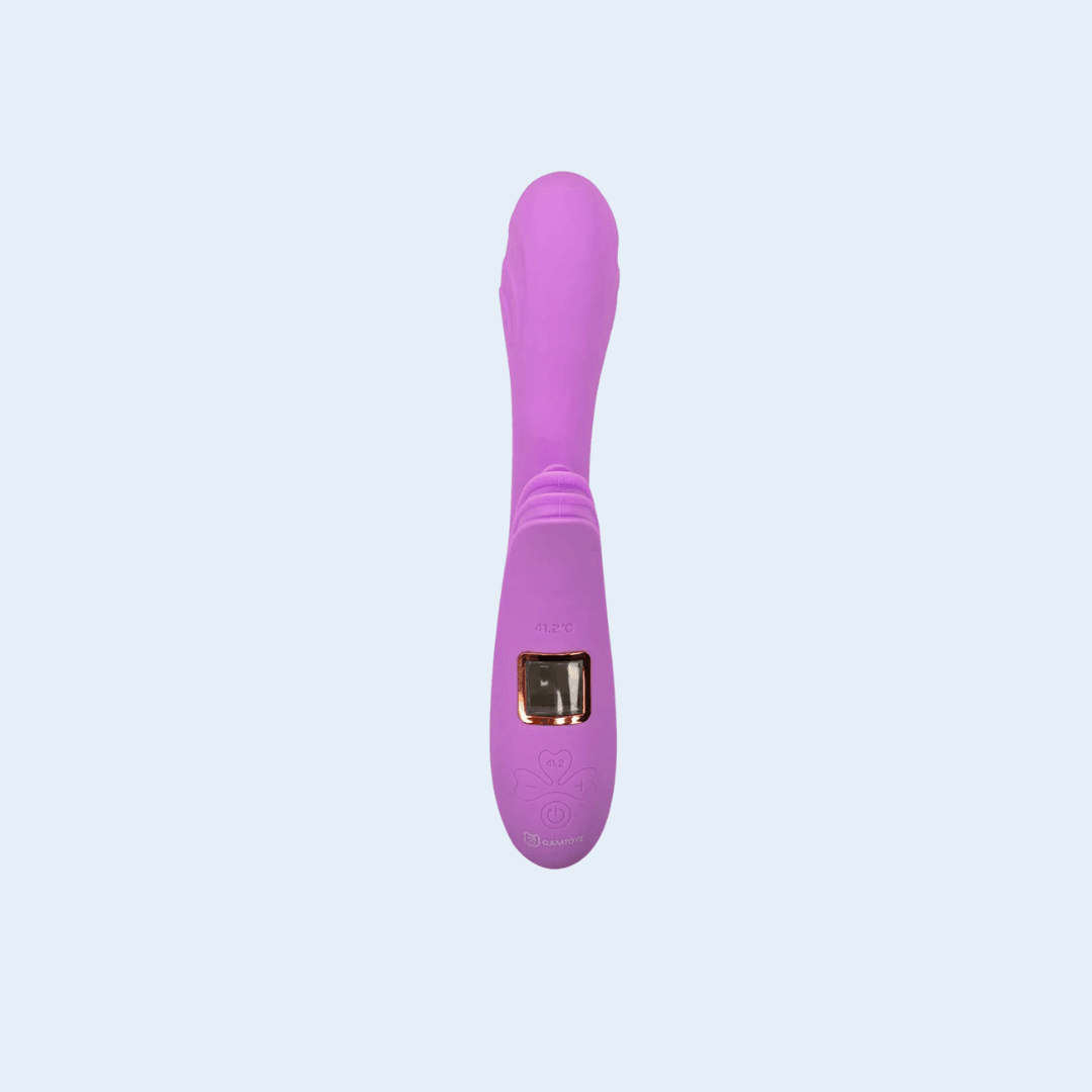 Vibrador Doble Nelea Rosado - CamToyz - La Pepa