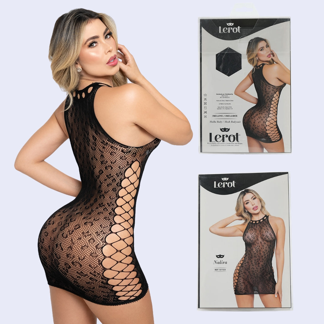 Vestido Nalira: Sensualidad y Elegancia en Malla