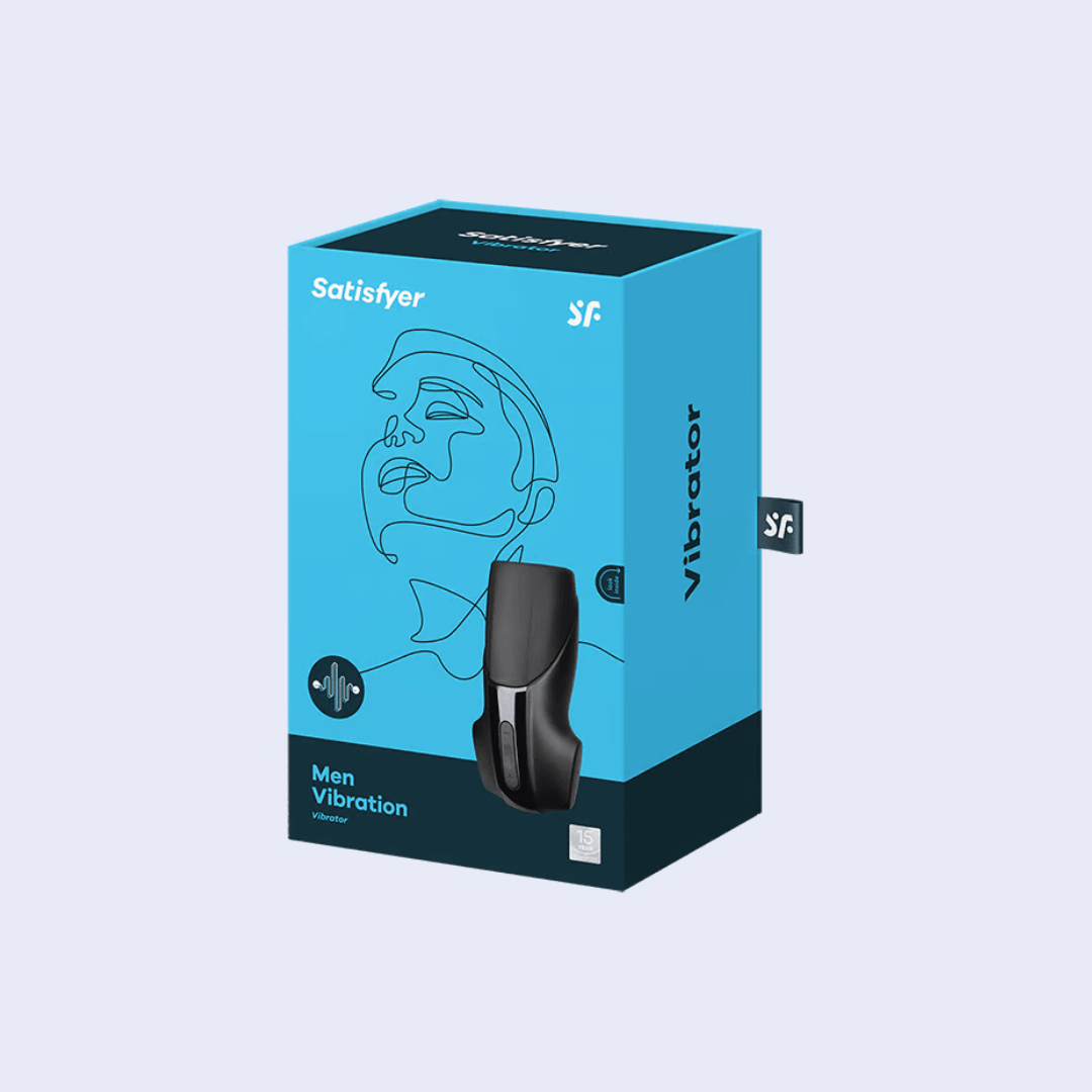 Satisfyer Masturbador Men Vibration | Hombres | La Pepa ®