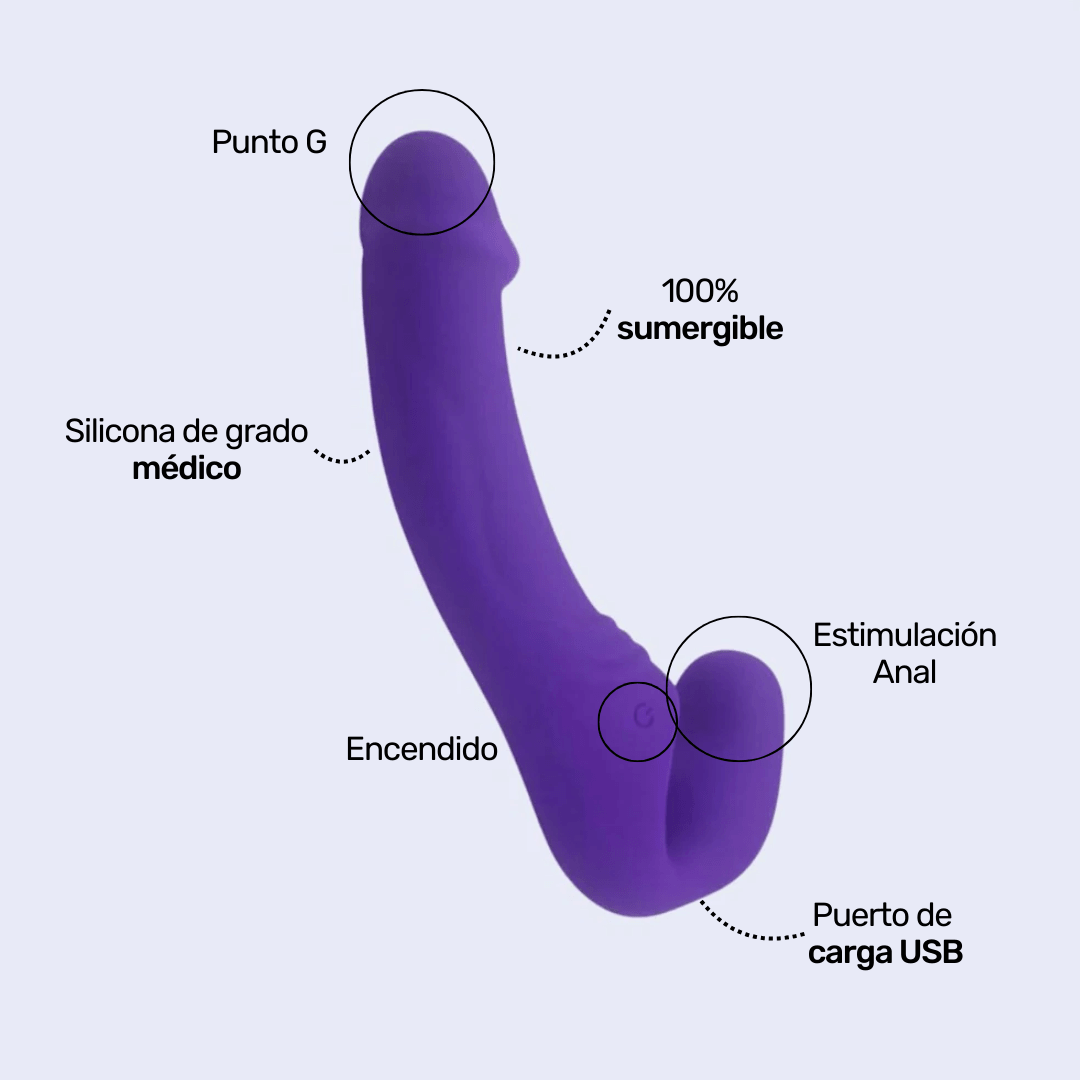 Vibrador Doble Rider