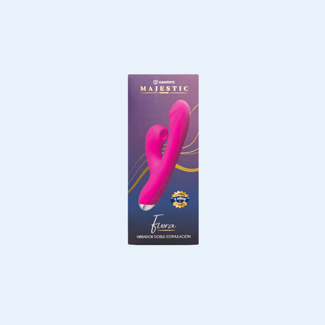 Vibrador Doble Estimulación Flora