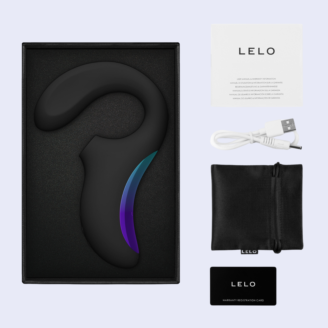 LELO ENIGMA Wave™: Masajeador triple de estimulación