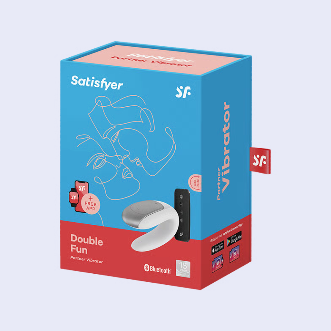 Satisfyer Double Fun - Vibrador para Parejas con App