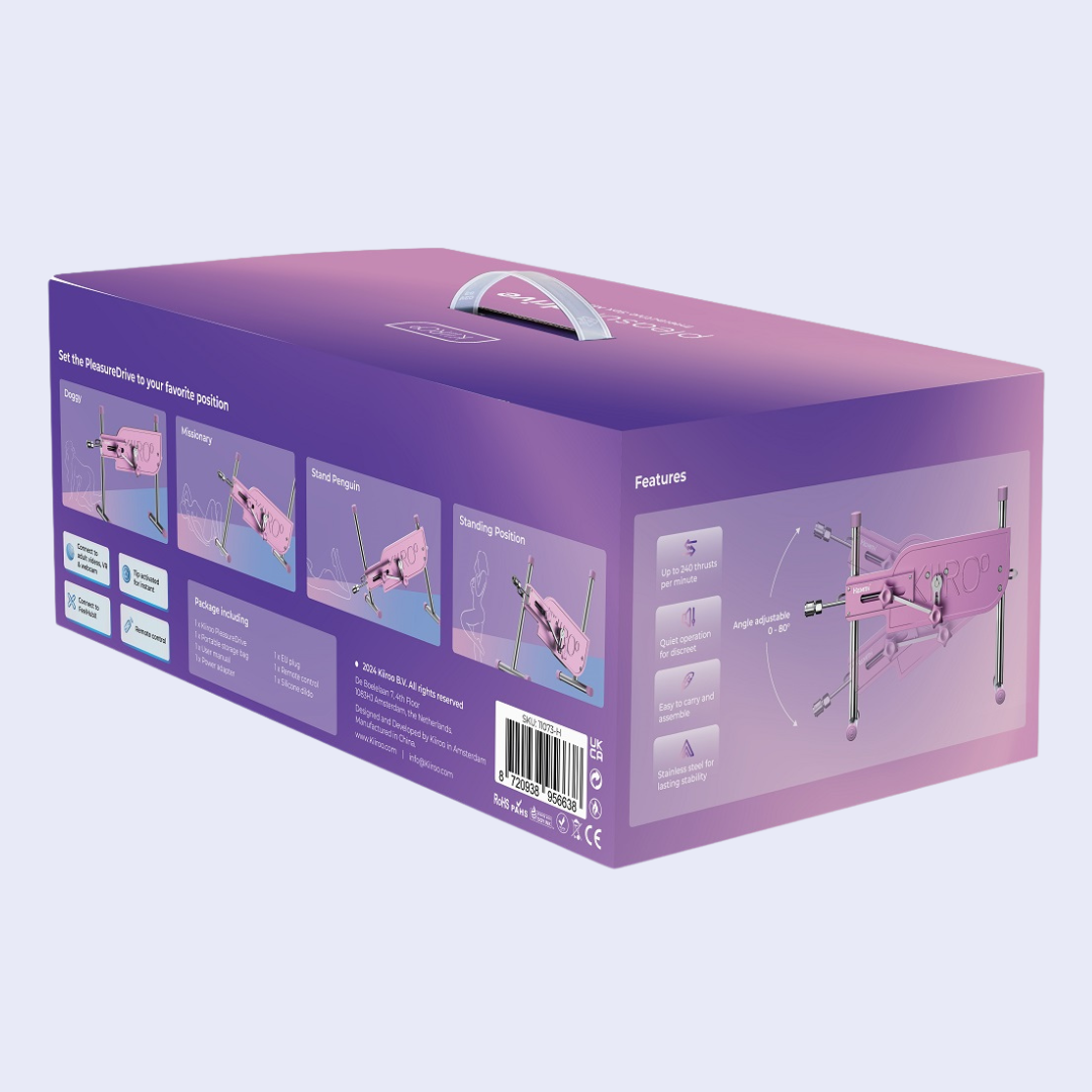 Kiiro PleasureDrive: Máquina Sexual Potente y Control Remoto