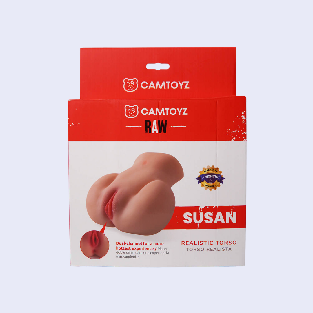 Camtoyz Torso Realista Susan: Placer Auténtico