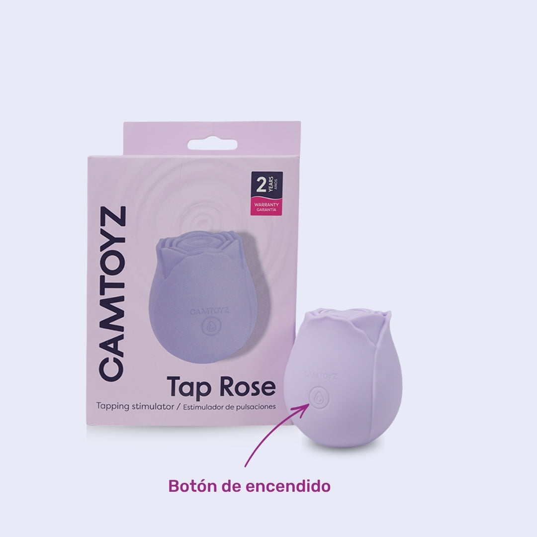 Tap Rose Estimulador de Pulsaciones Camtoyz
