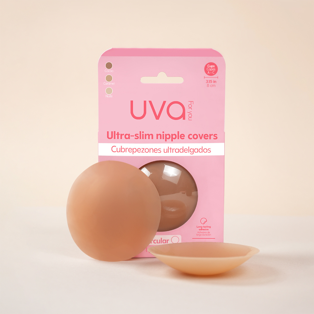 Cubrepezones UVA de Silicona Ultradelgados