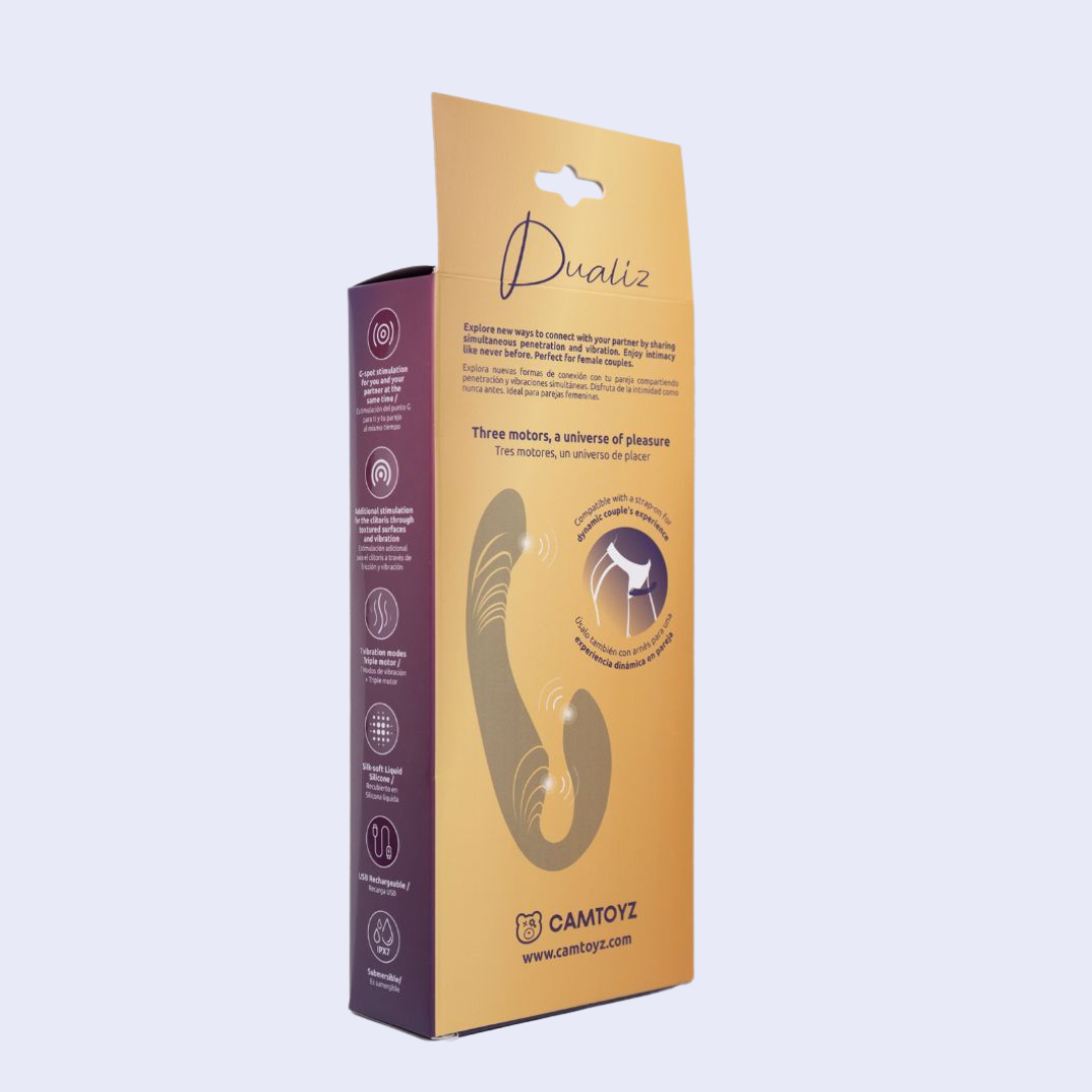 Vibrador Strap-On - Dualiz Camtoyz