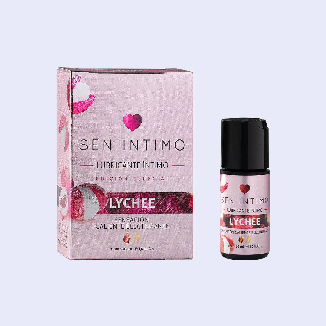 Lubricante Íntimo Lychee Sensación Caliente Electrizante x 30 ml