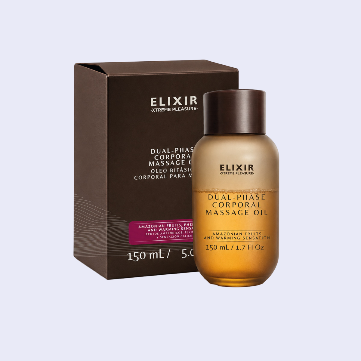 Aceite Bifásico Corporal para Masajes Elixir 150 ml