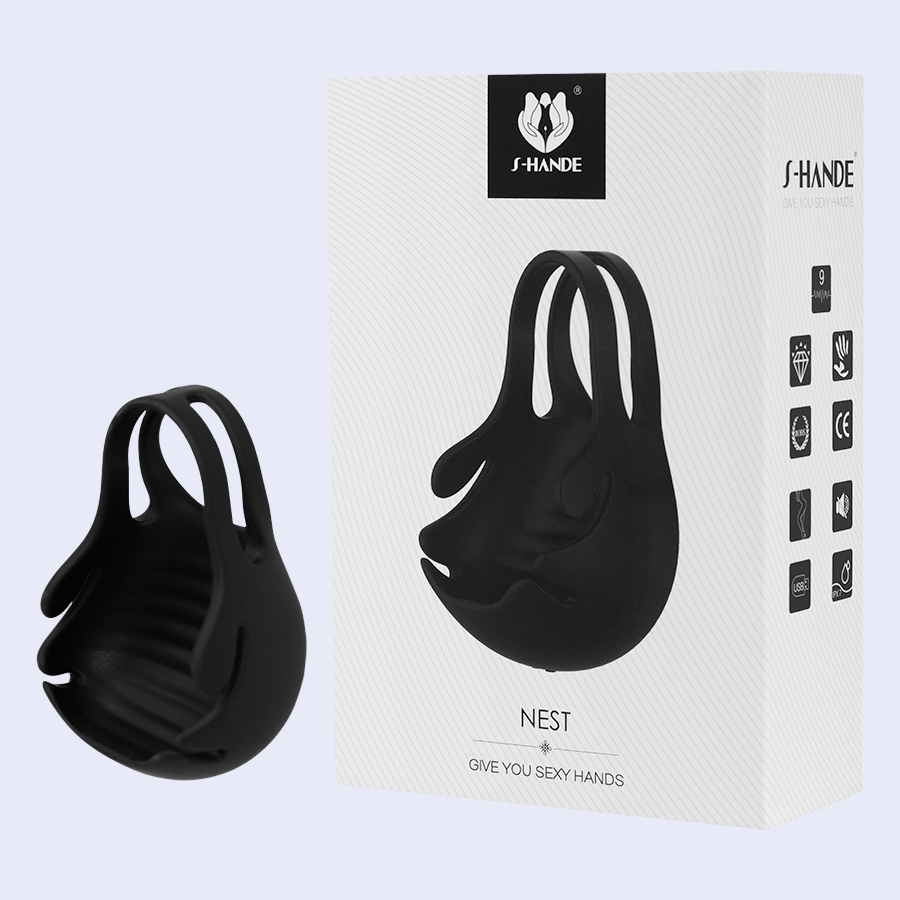 Anillo Vibrador Estimulador de Testículos Nest