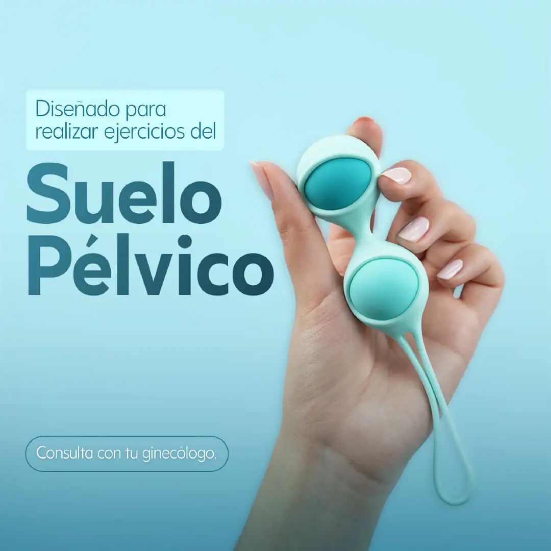 Uva Bolas Kegel | Kit de 3 bolas y 2 bandas de silicona