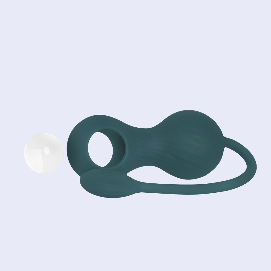 Funtown Crystal Bolas Vaginales Vibradoras Kegel Controladas por App