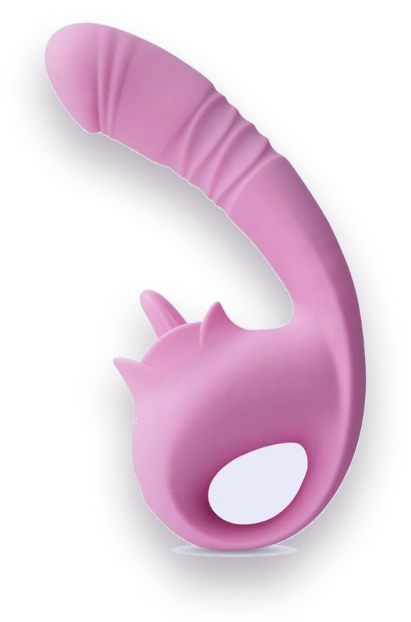Vibrador Doble Estimulación con Lengua Rotatoria Lissa