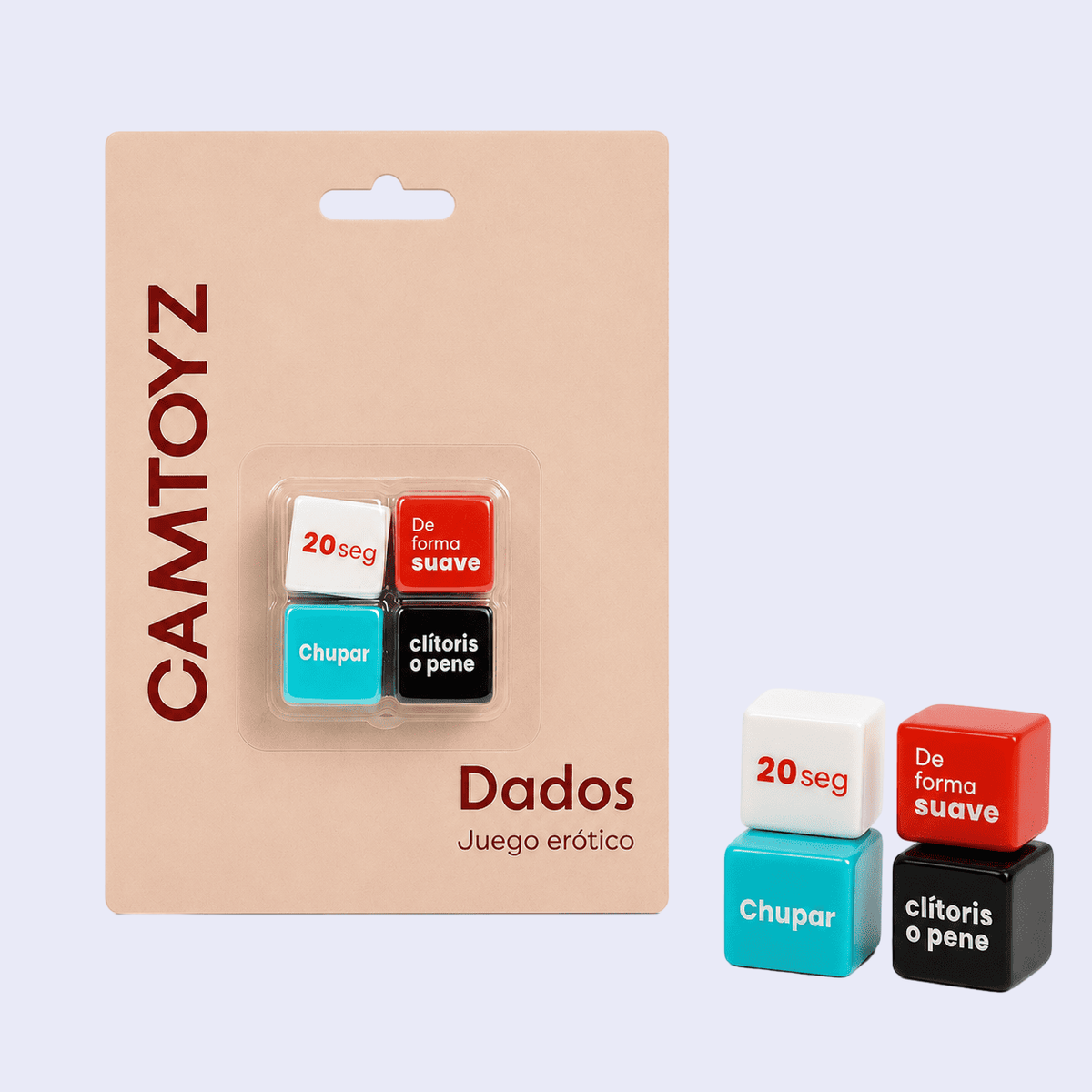 Dados Juego Erótico para Parejas x4 Camtoyz