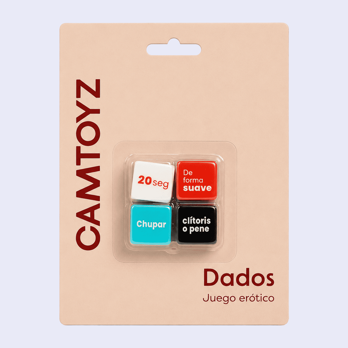 Dados Juego Erótico para Parejas x4 Camtoyz