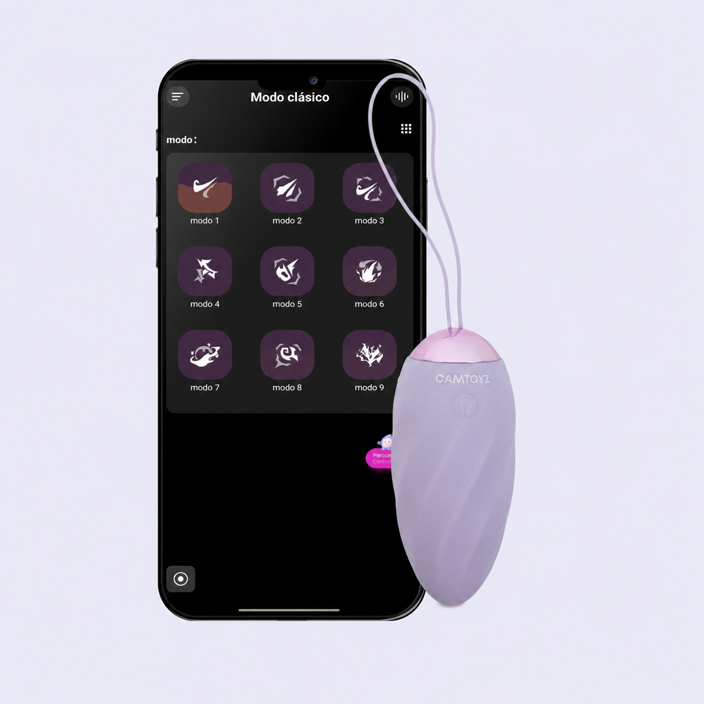 Eggy - Huevo Vibrador con Control por App Camtoyz