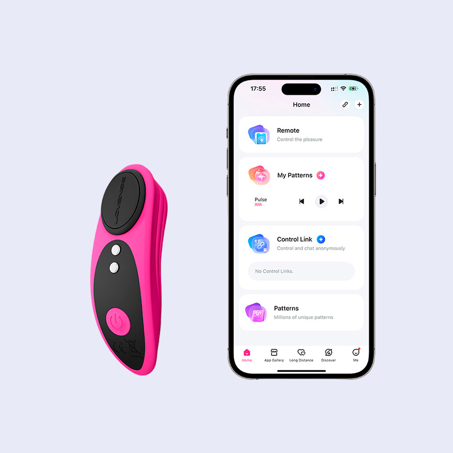 Lovense Ferri Vibrador de Panty para Clítoris Controlado por App