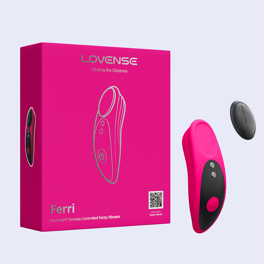 Lovense Ferri Vibrador de Panty para Clítoris Controlado por App