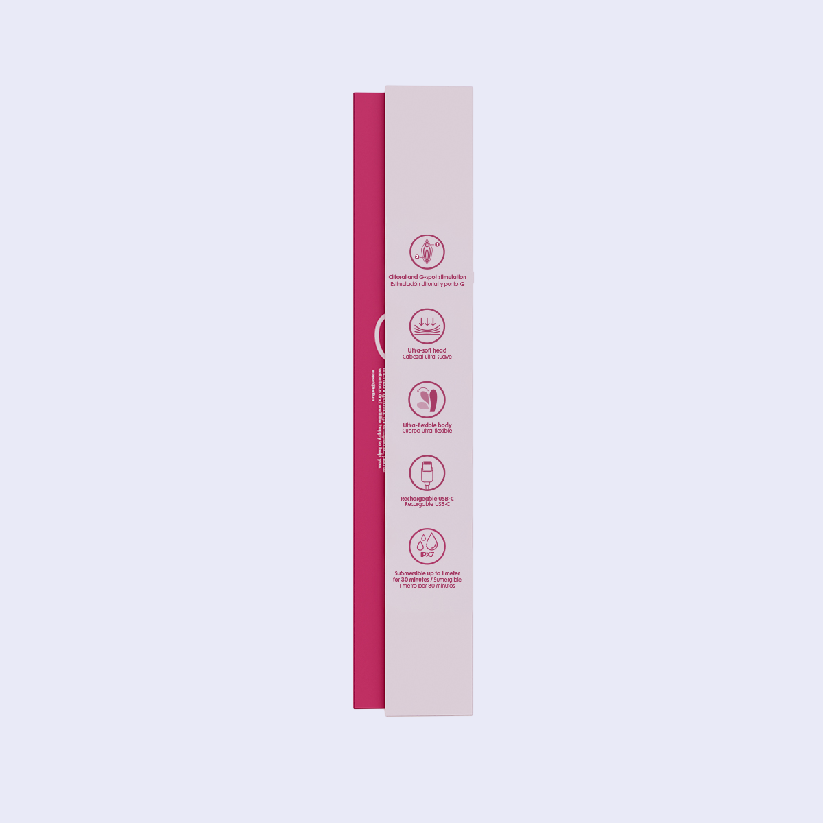 FlexiCurve Vibrador Rabbit Ergonómico con App