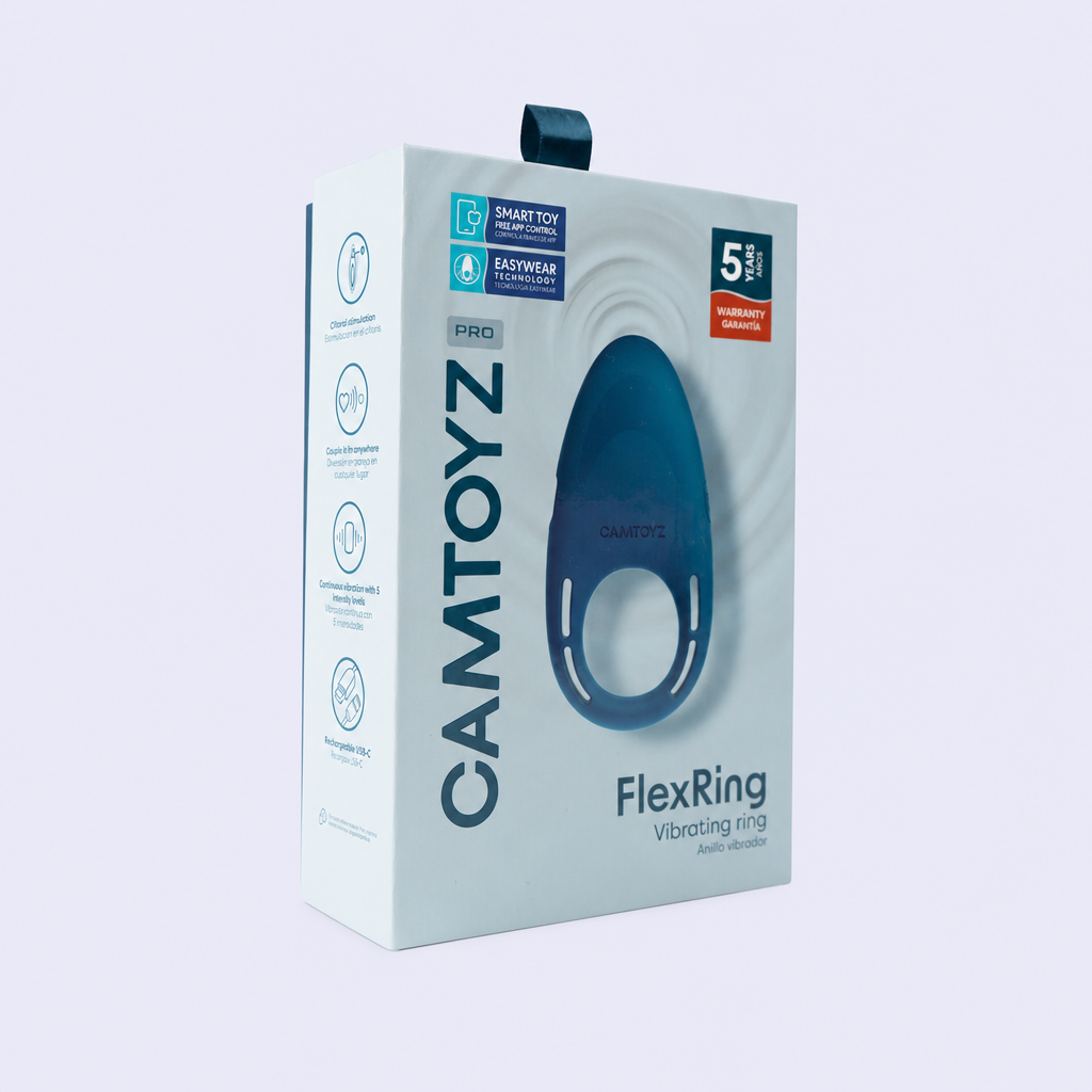 FlexRing Optimus PRO - Anillo Vibrador Ergonómico para Parejas
