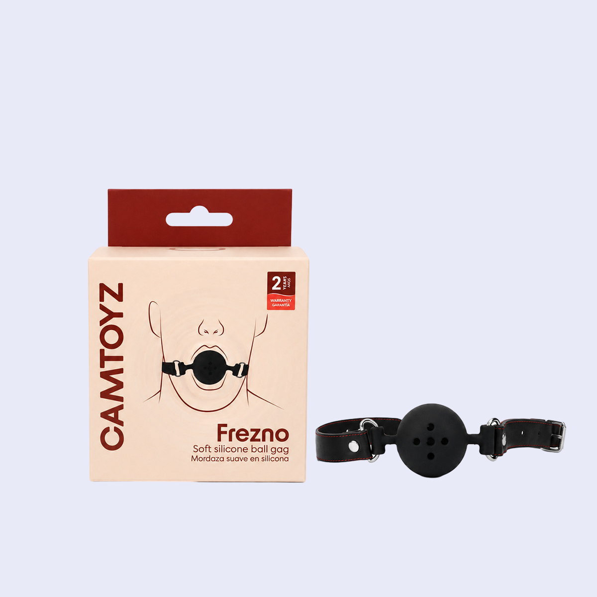 Frezno Mordaza de Silicona Suave Camtoyz