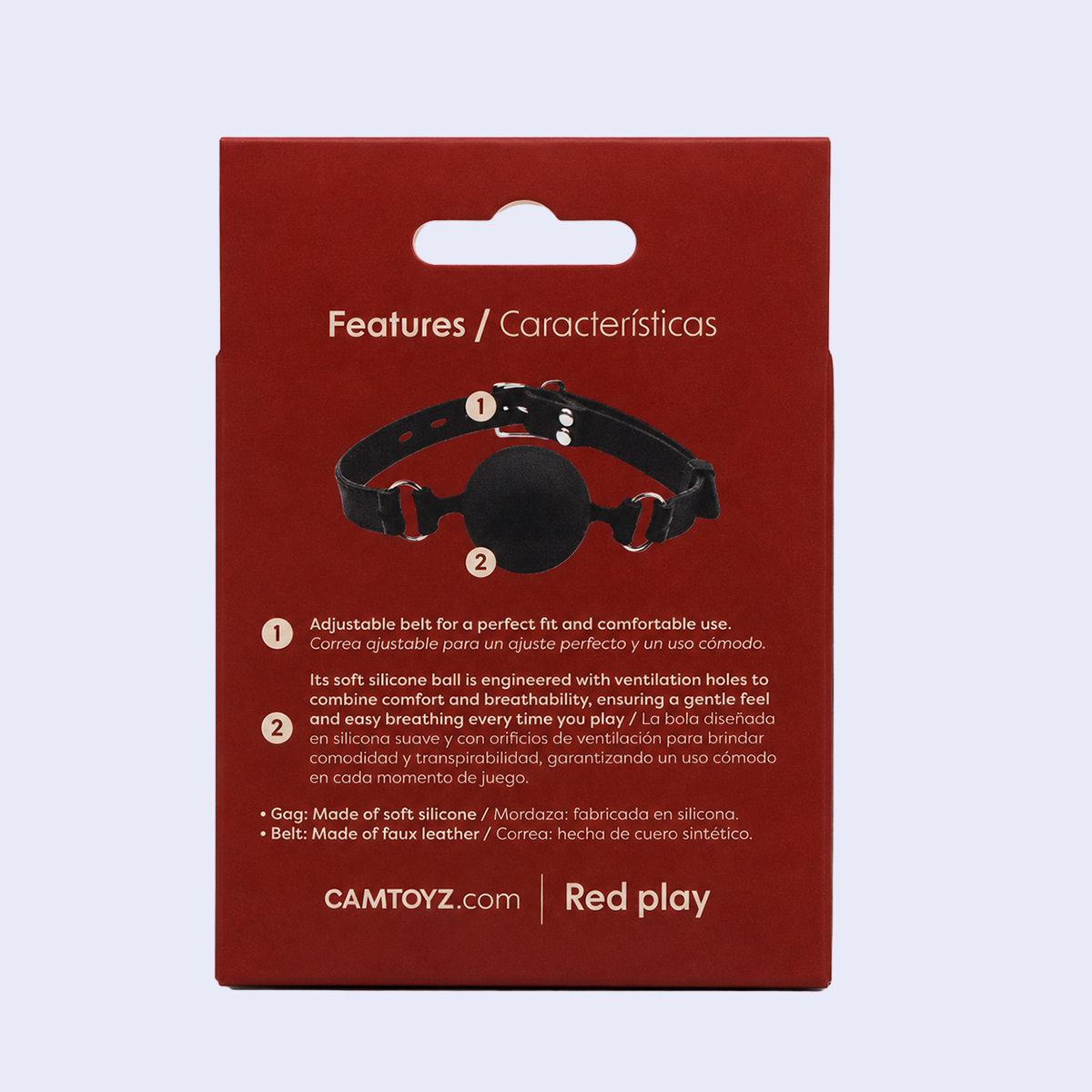 Frezno Mordaza de Silicona Suave Camtoyz