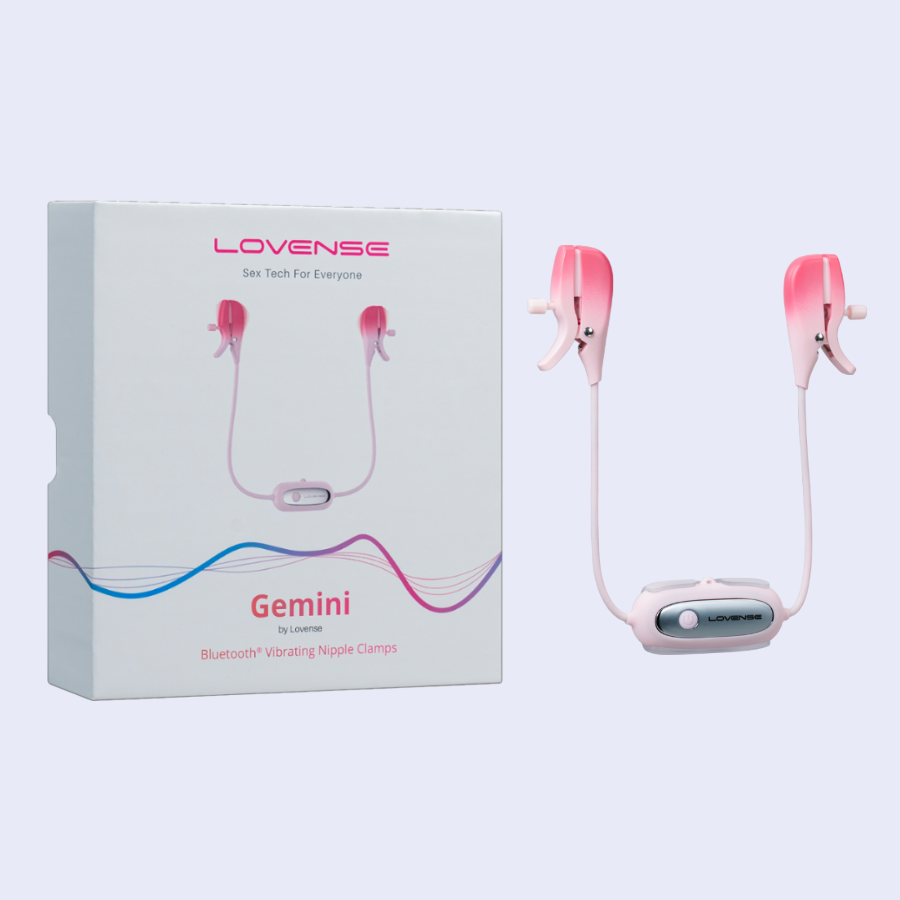 Lovense Gemini: Pinzas Vibratorias para Pezones con App