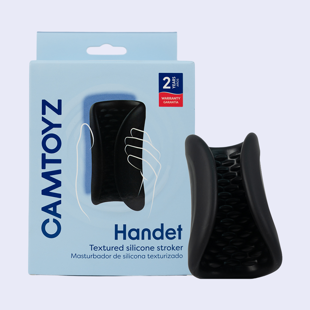 Handet Masturbador de Silicona Texturizado Camtoyz