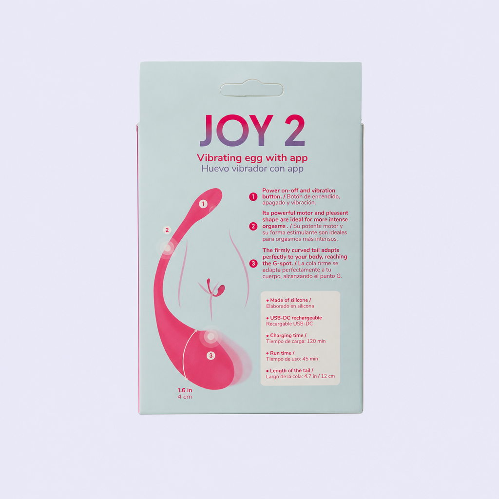 Joy 2 - Huevo Vibrador Controlado por App Camtoyz