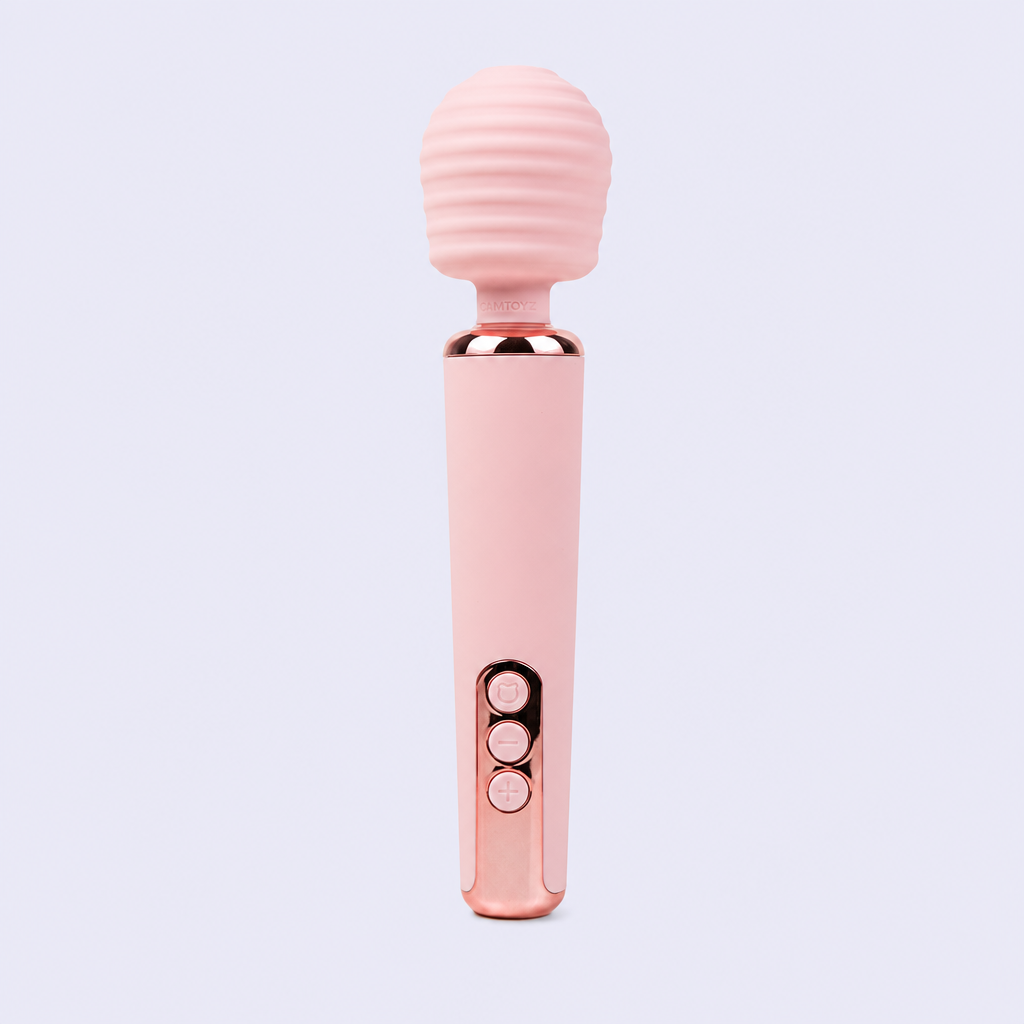 Vibrador Camtoyz Majestic PRO Wand Intense - Potencia y Confort para tu Placer