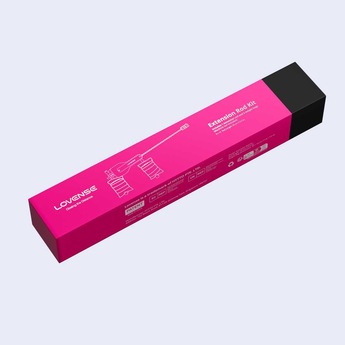 Lovense Kit de Extensión (Extension Rod Kit) para Mini Sex Machine