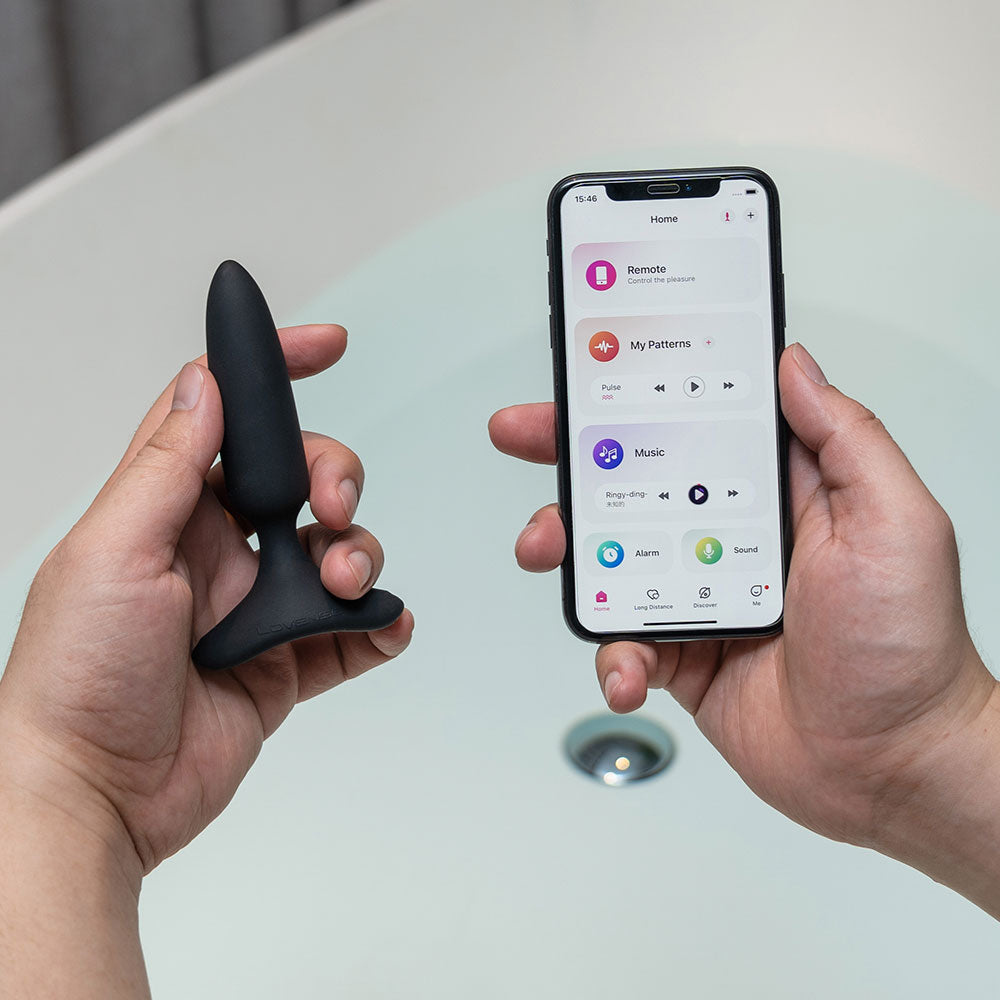 Lovense Hush 2: Plug Anal Vibrador con App